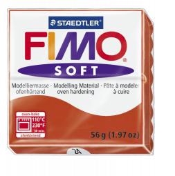 Fimo soft indisch rood nr. 24.