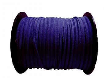 Rol suede veters donkerblauw 91 meter.