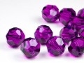 Swarovski kraal rond 6 mm Amethyst. (204) 18 stuks.