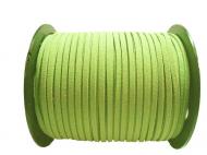 Rol suede veters lime 91 meter.